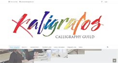 Desktop Screenshot of kaligrafos.com